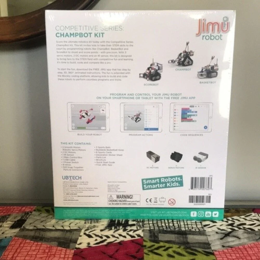 Jimu Robot Competitive Series Champbot Kit NWT